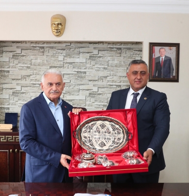 SON BAŞBAKANIMIZ SAYIN BİNALİ YILDIRIM’IN BELDEMİZİ ZİYARETİ