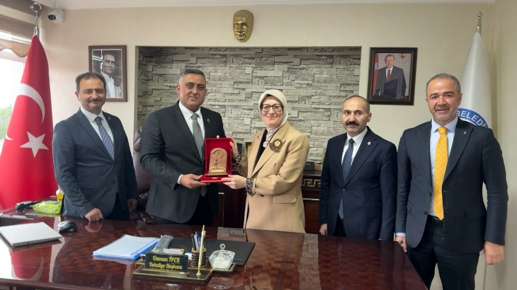 AK PARTİ GENEL BAŞKAN YARDIMCIMIZ SAYIN BELGİN UYGUR BELEDİYEMİZİ ZİYARET ETTİLER