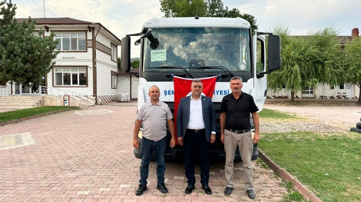 BELDEMİZE YENİ ARAÇLARIMIZ GELMEYE BAŞLADI.