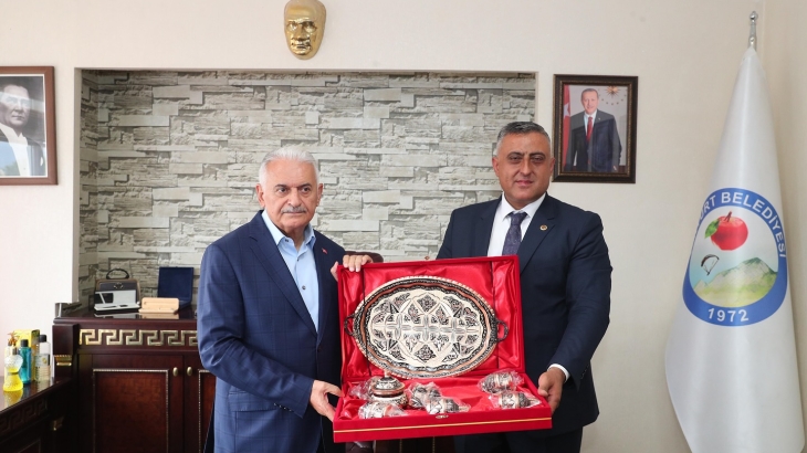 SON BAŞBAKANIMIZ SAYIN BİNALİ YILDIRIM’IN BELDEMİZİ ZİYARETİ